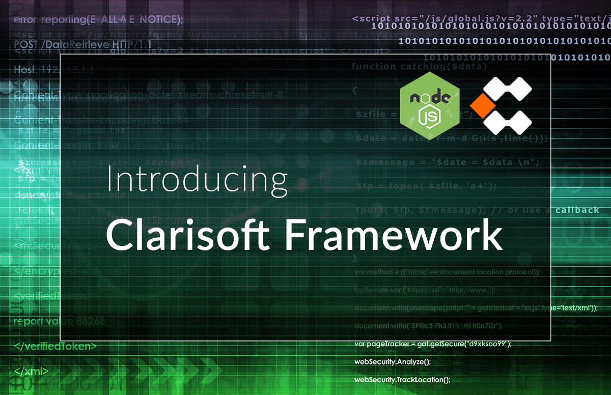NodeJS Clarisoft Framework